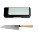 Kai Shun White DM-0777W Couteaux Kiritsuke, 15 cm et Pierre aguiser 400/1000 KAI AP-0305