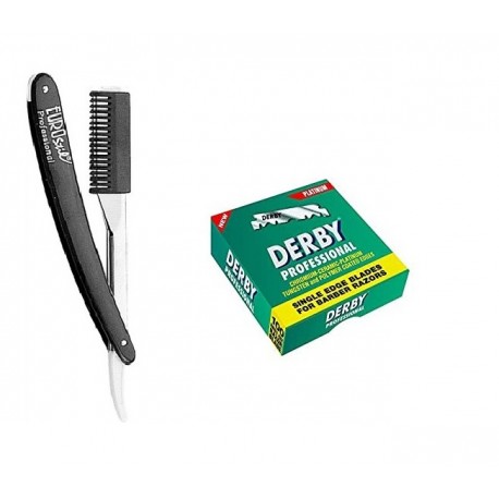 Eurostil shaving Razor changeable Blade & Comb 100 Blades