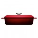 Caçarola de Ferro Fundido Chili Red de 28 cm - WOLL Iron 828CI-010