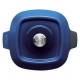 Cocotte carré en Fonte Cobalt Blue de 24x24 cm - WOLL Iron 1024CI-020