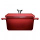 Set 2 Mini Cocotte en Fonte Chili Red de 10 cm - WOLL Iron 110CI