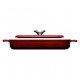 Grill en fonte 28x28 cm Rouge Chili - WOLL Iron 628-2CI-010