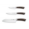 Set de facas 3 Claveles Sakura - Descascando Universal e Santoku