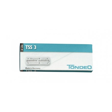 Tondeo TSS3 Razor Blades for Shavettes