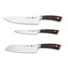 Set de cuchillos 3 Claveles Sakura - Utilitario Cocinero y Santoku