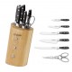 Juego de Cuchillos Cocina 'ASH TOLEDO' - Tres Claveles
