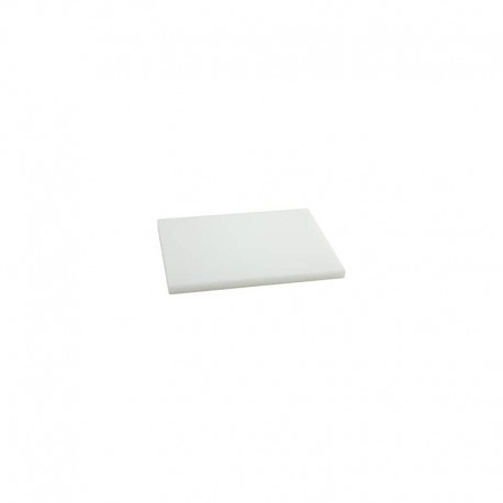 Durplastic - Planche à découper 50x30x4 cm Blanc