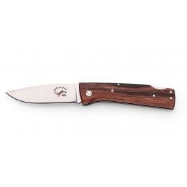 Salamandra Pocker Knife Ebony Wood Aura Series - 304111