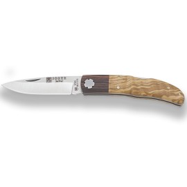 Joker Pocket Knife, 8 cms Olive wood