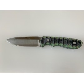 Miguel Nieto Viking Green Micarta Knife - 11001