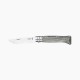 Opinel Grey Laminated Birch Knife Nº 8
