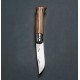 Opinel Brown Laminated Birch Knife Nº 8