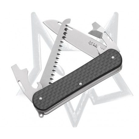 Canivete FOX VULPIS Fibra de Carbono - FX-VP130-S4 CF