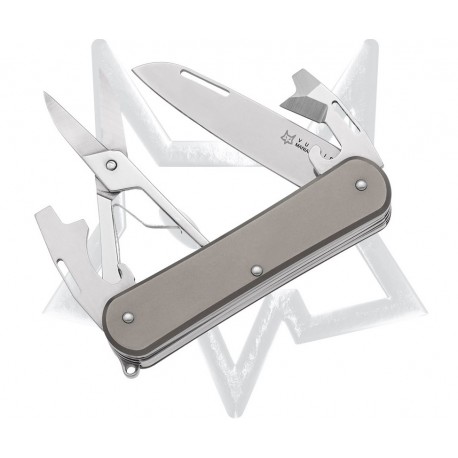 Couteau utilitaire en titane FOX VULPIS - FX-VP130-F4 TI