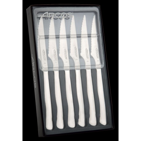Conjunto de 6 facas para bifes Arcos