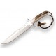 JOKER CC139 – Faca Bowie com Cabo em Chifre de Cervo