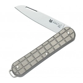 Navalha FOX Vulpis FX-VPGP130-TI – Padrão Granada Grey Titanium