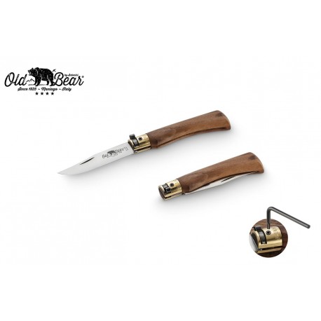 Navaja OldBear Madera de Nogal Tamaño XS