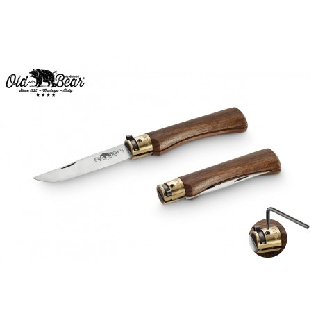 Navaja OldBear Madera de Nogal Tamaño S