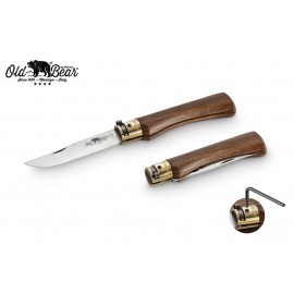 Old Bear Classical knife Walnut Wood Handle Size L