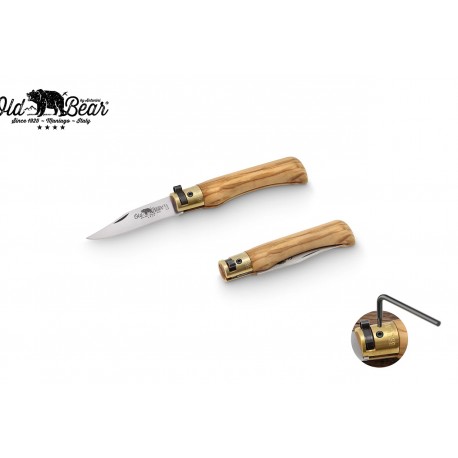 Navaja OldBear Madeira de Oliveira XS
