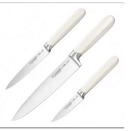 Set de 3 cuchillos 3 Claveles Polar