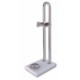 Soperte Jamonero modelo Vertical Base de Fibra - Inox.