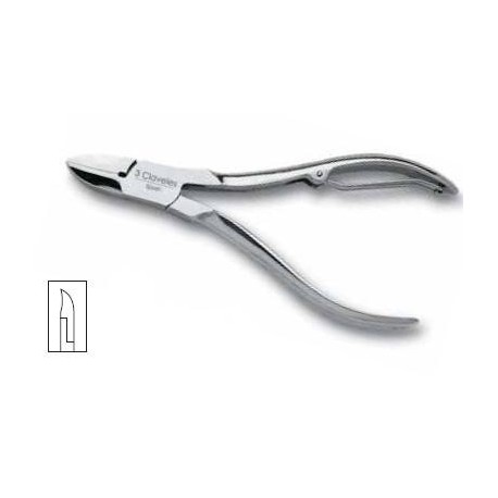 3 Claveles 12132 Nails Nipper, 12 cm Nickel