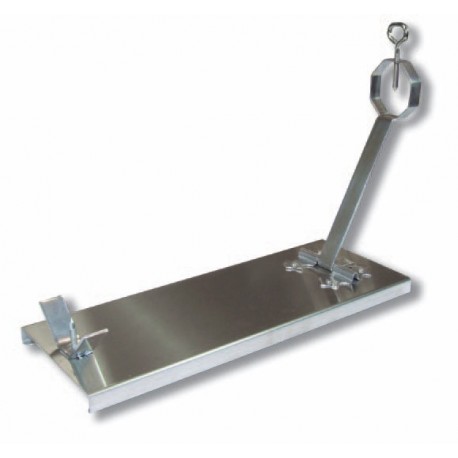 Un support de Jambon horizontal Inox. Ref.:17003