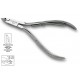 Cuticle Nipper Nickel 10 cms - Jaw 3,5,7mm - 3 Claveles