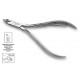 Cuticle Nipper Nickel 10cms - Jaw 3-5-7mm Lap Joint - 3 Claveles
