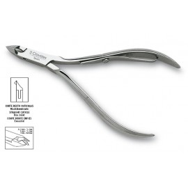 Cuticle Nipper Nickel 10cms - Jaw 3-5-7mm Box Joint - 3 Claveles