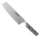Global G-56 Nakiri knife, hollow edge, 18 cm