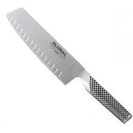 GLOBAL G-56 Cuchillo Nakiri Japonés Alveolado 18 cm